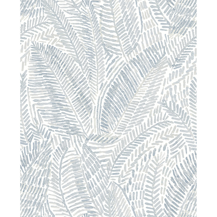 Picture of Fildia Light Blue Botanical Wallpaper