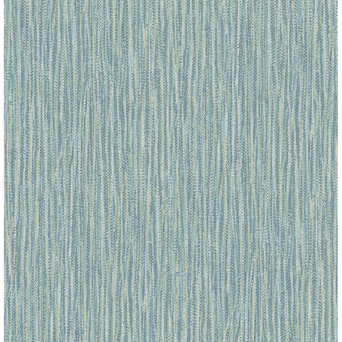 Picture of Raffia Thames Aqua Faux Grasscloth Wallpaper