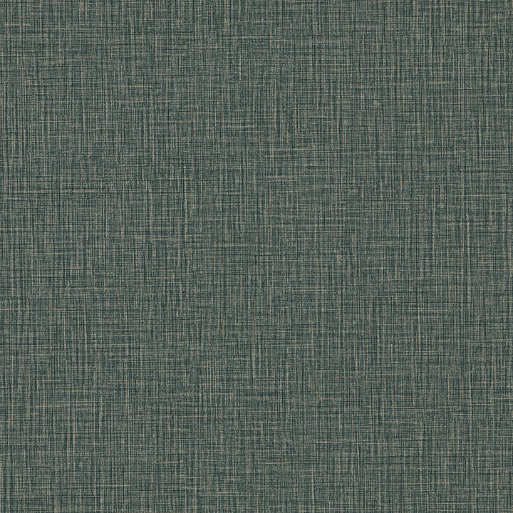 Picture of Eagen Sapphire Linen Weave Wallpaper