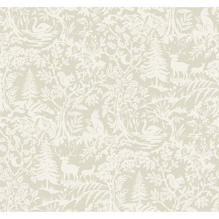 Picture of Alrick Taupe Forest Venture Wallpaper