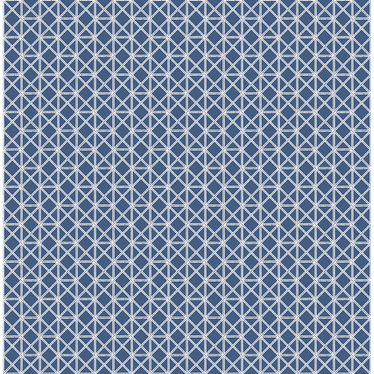 Picture of Lisbeth Navy Geometric Lattice Wallpaper