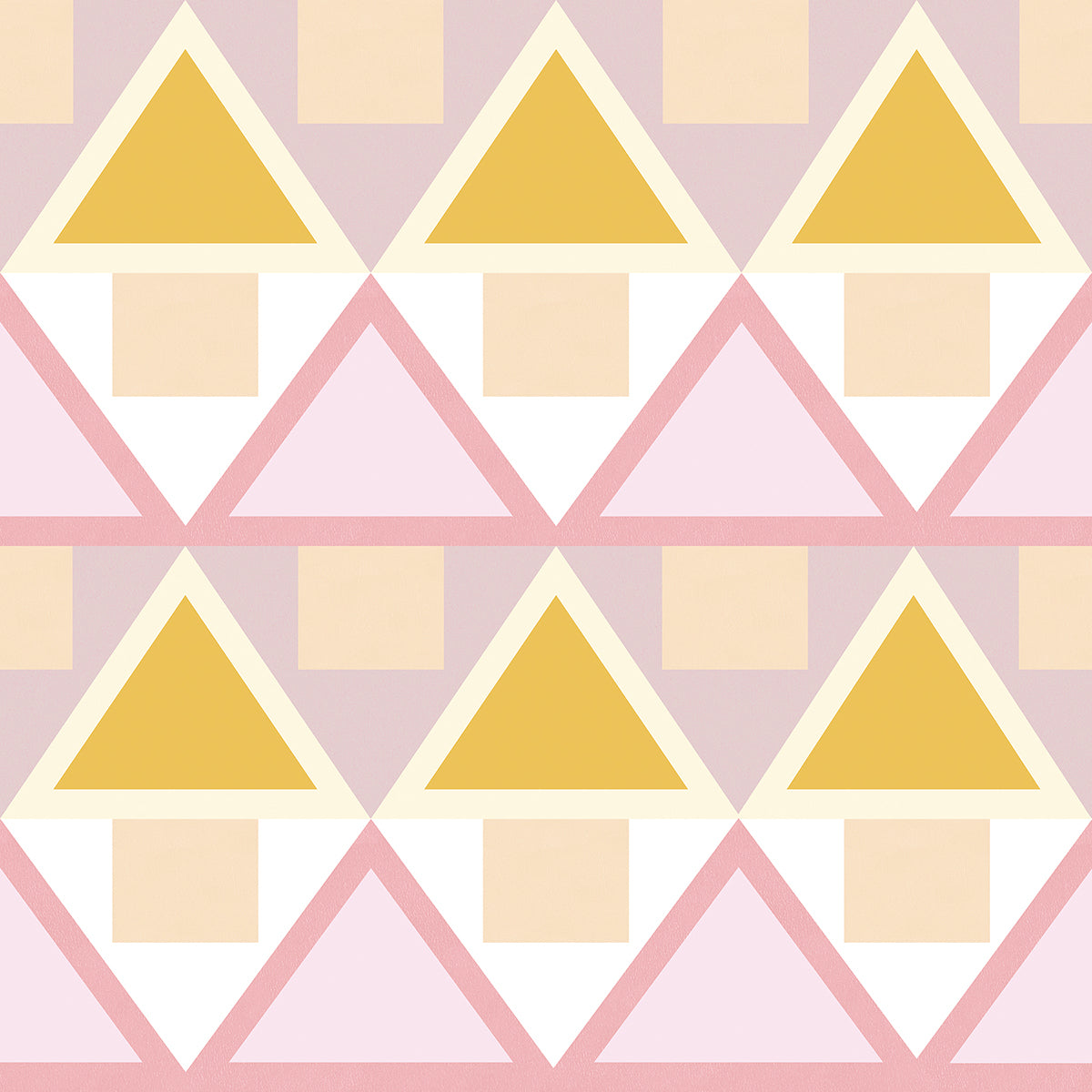 Picture of Pink Madaket Geometric Peel and Stick Wallpaper