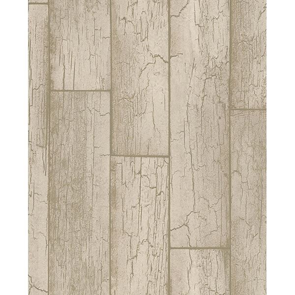 Picture of Esmee Taupe Wood Wallpaper