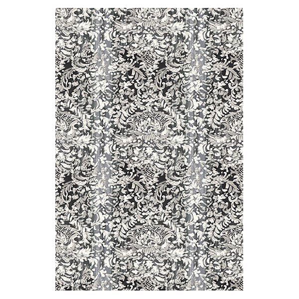 Picture of Painted Lace Light Grey Damask Mural