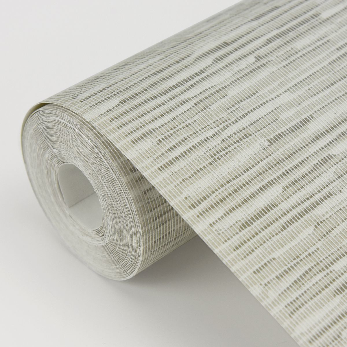 Pezula Bone Texture Stripe Wallpaper - Brewster Wallcovering