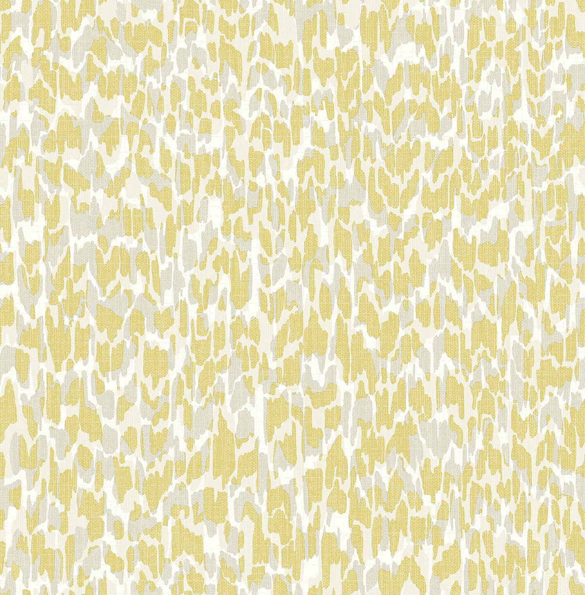 Picture of Flavia Yellow Animal Print Wallpaper