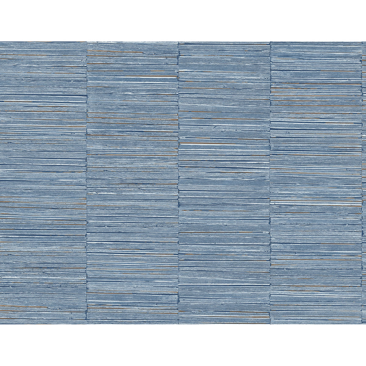 Picture of Jenga Blue Striped Column Wallpaper