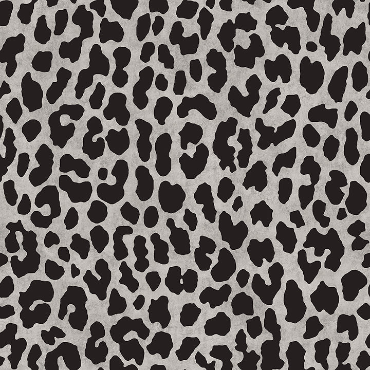 Picture of Black RuLeopard Peel and Stick Wallpaper