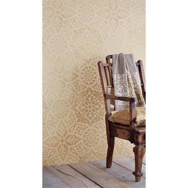 Destiny Gold Medallion - Brewster Wallcovering