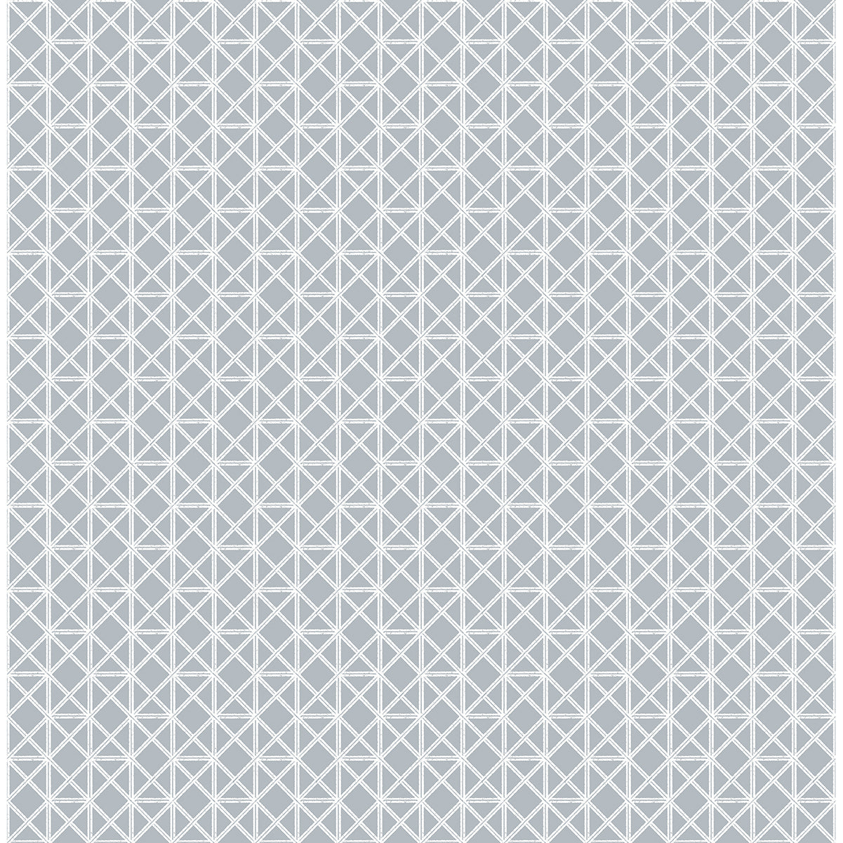 Picture of Lisbeth Grey Geometric Lattice Wallpaper