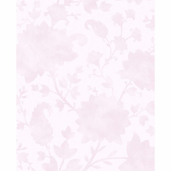 Picture of Avens Light Pink Floral Wallpaper