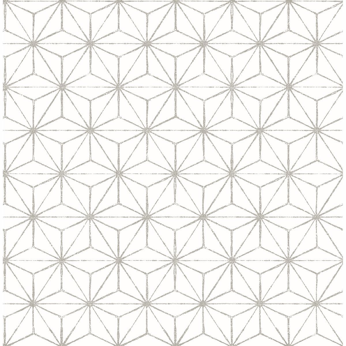 Picture of Orion Grey Geometric Wallpaper