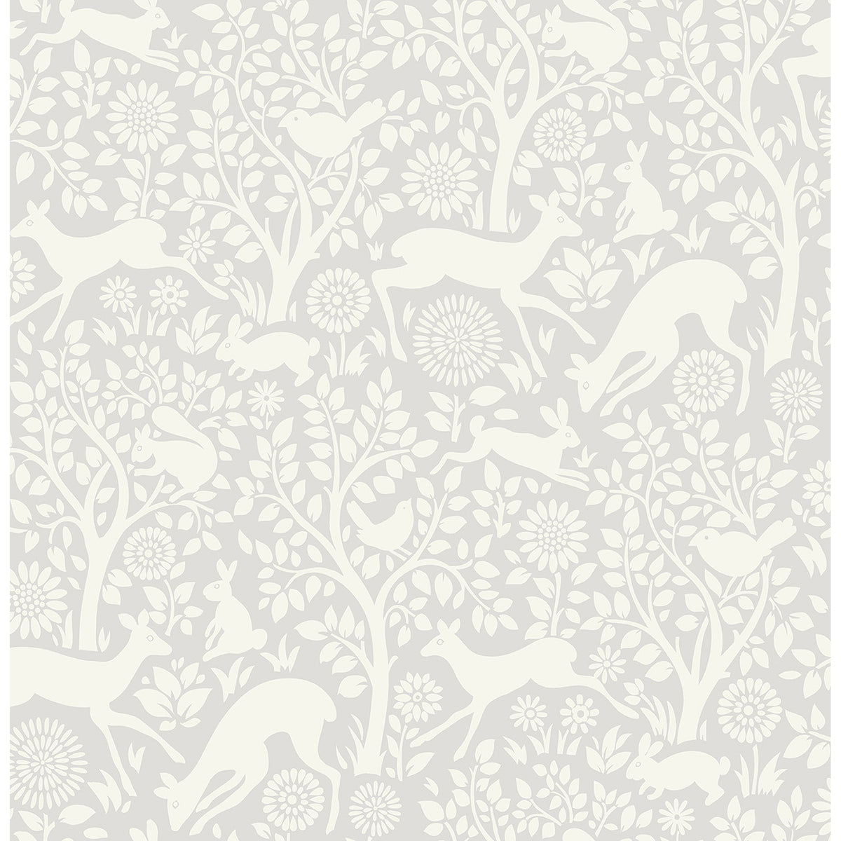 Picture of Grey Merriment Peel and Stick Wallpaper