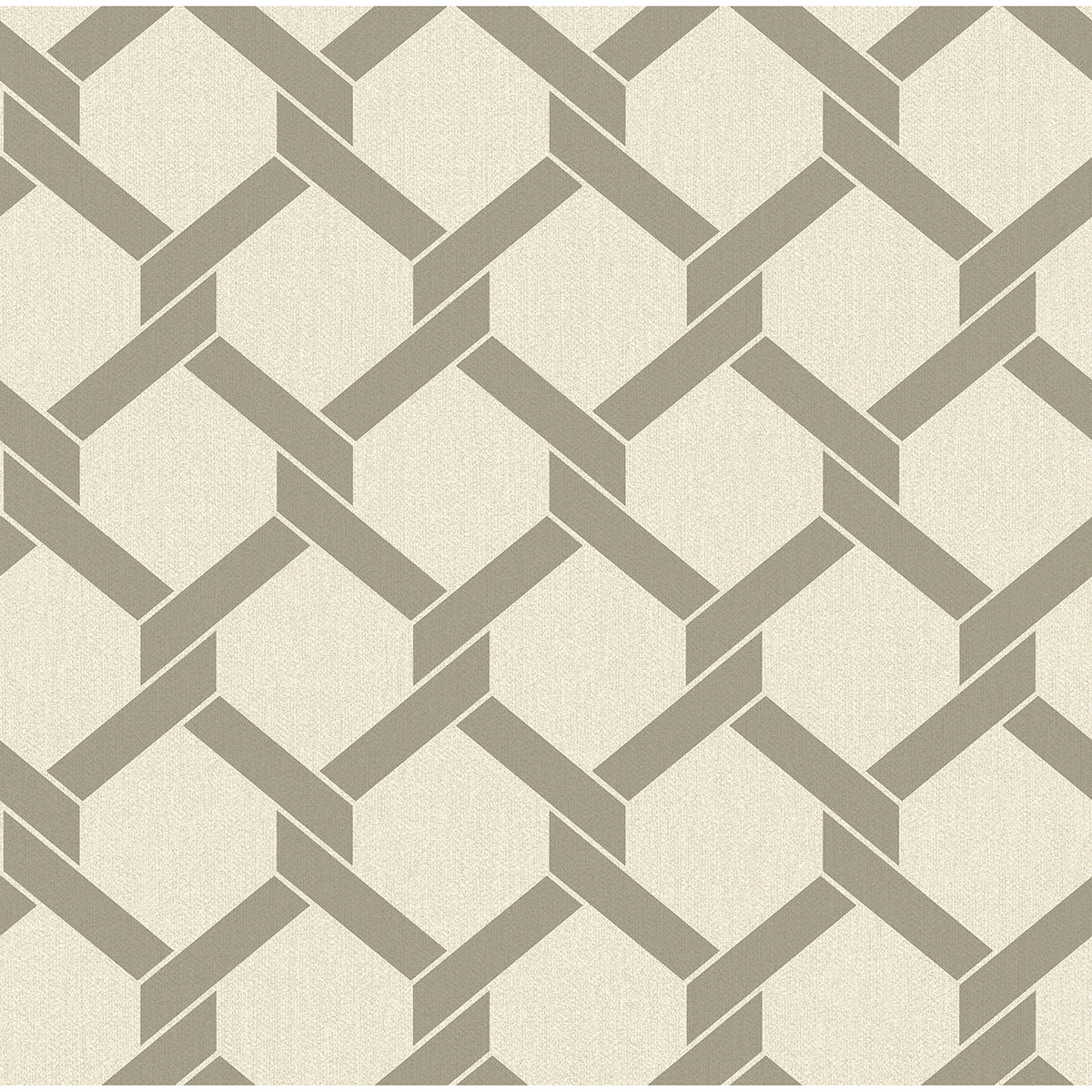 Picture of Payton Grey Hexagon Trellis Wallpaper