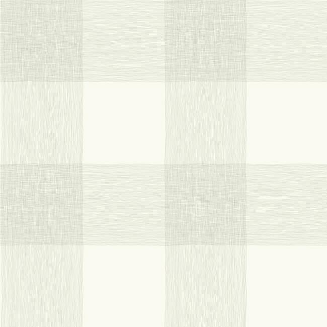 Common Thread Premium Peel + Stick Wallpaper - Fog Green - York Wallcoverings - PSW1155RL