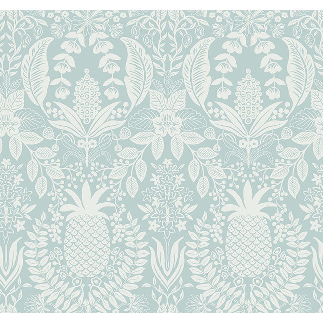 York Wallpaper RF7484 Pineapple Damask