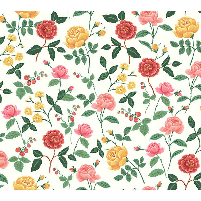 York Wallpaper RF7546 Roses