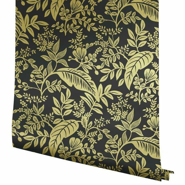 canopy-wallpaper-gold-black-york-wallcoverings-ri5139