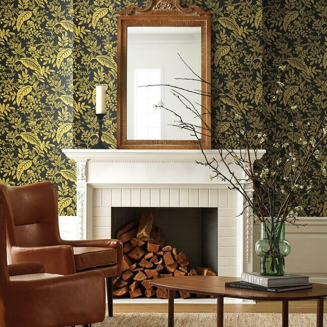 canopy-wallpaper-gold-black-york-wallcoverings-ri5139