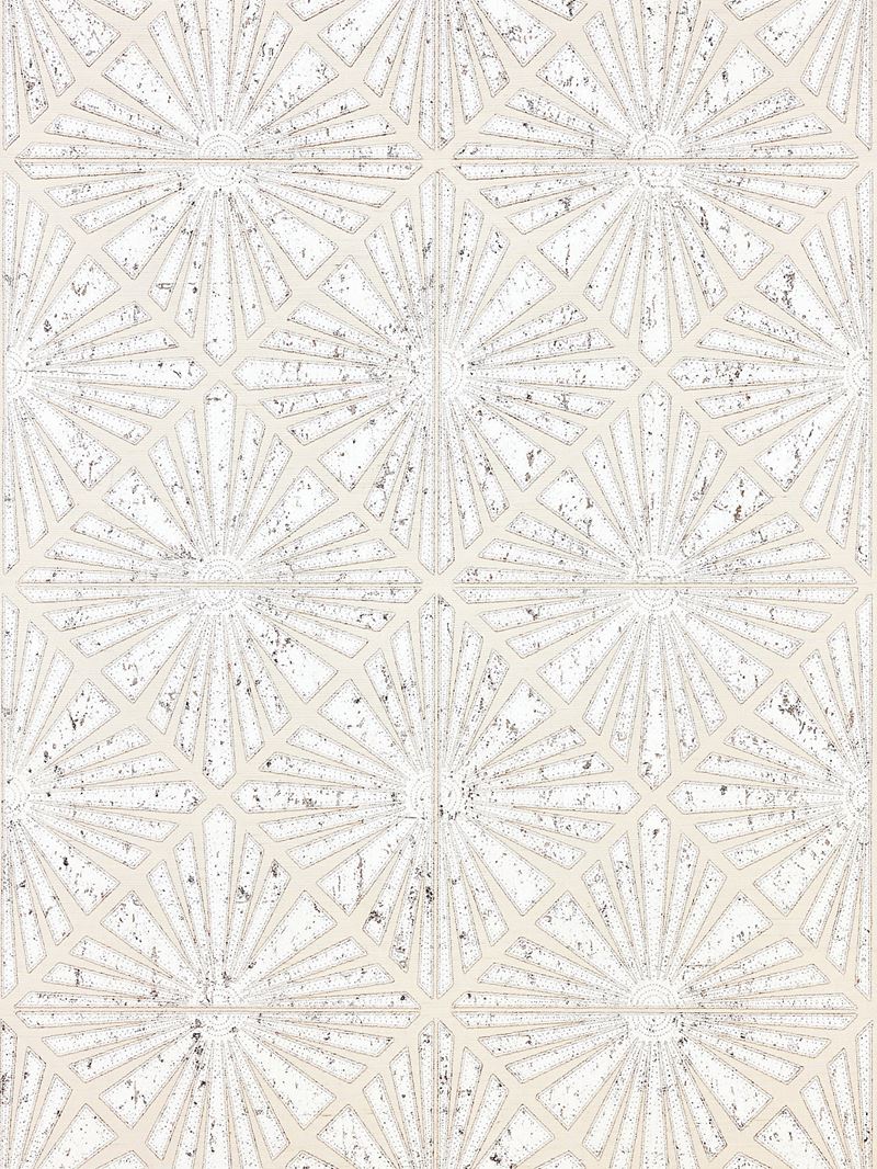 Scalamandre Wallpaper SC 0001WP88556 Milan Diamond Grasscloth Parchment