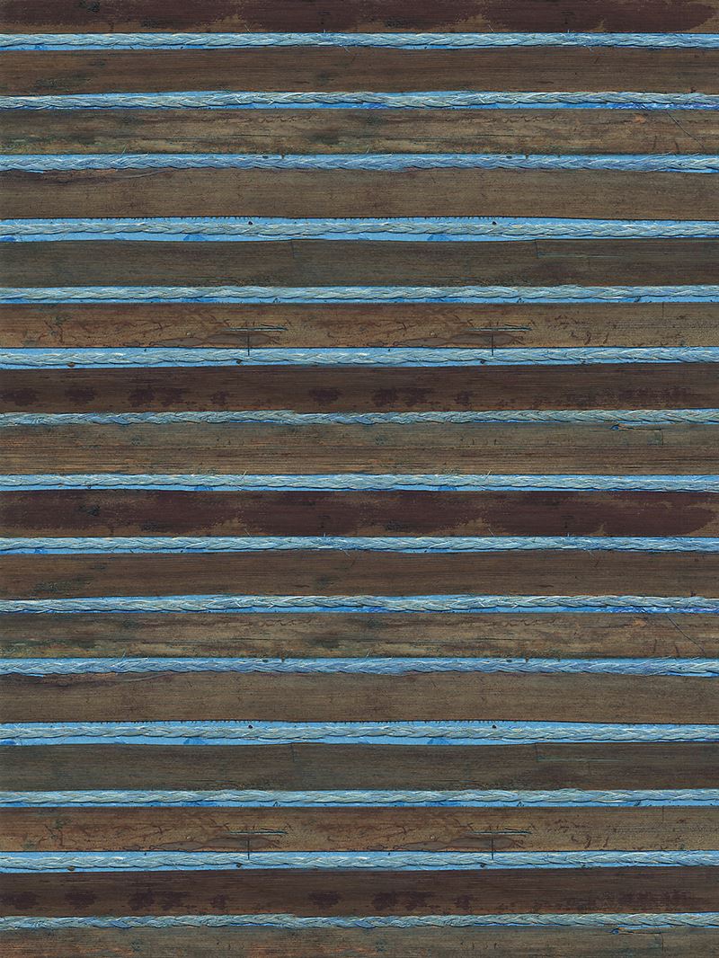 Scalamandre Wallpaper SC 0002WP88458 Kyoto Cobalt