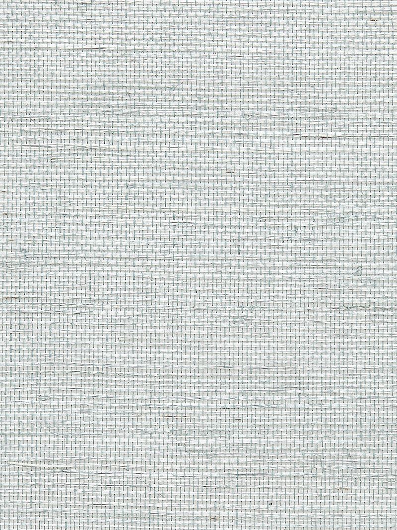 Scalamandre Wallpaper SC 0006G1194 Sisal Metallic Aquamarine