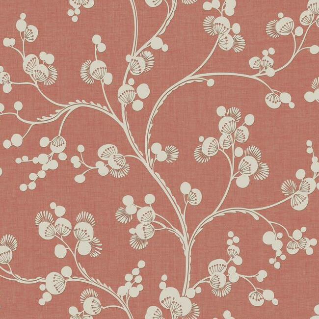 Dahlia Trail Wallpaper - Adobe - York Wallcoverings - SS2500