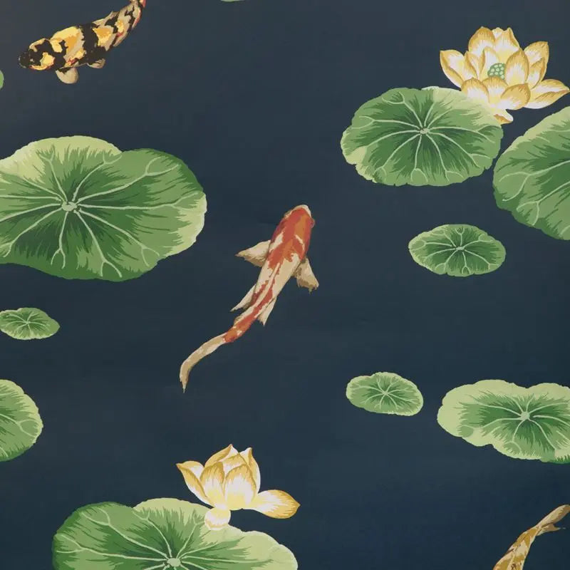 Kravet Couture Wallpaper W4146.315 Lotus Pond Wp Lagoon