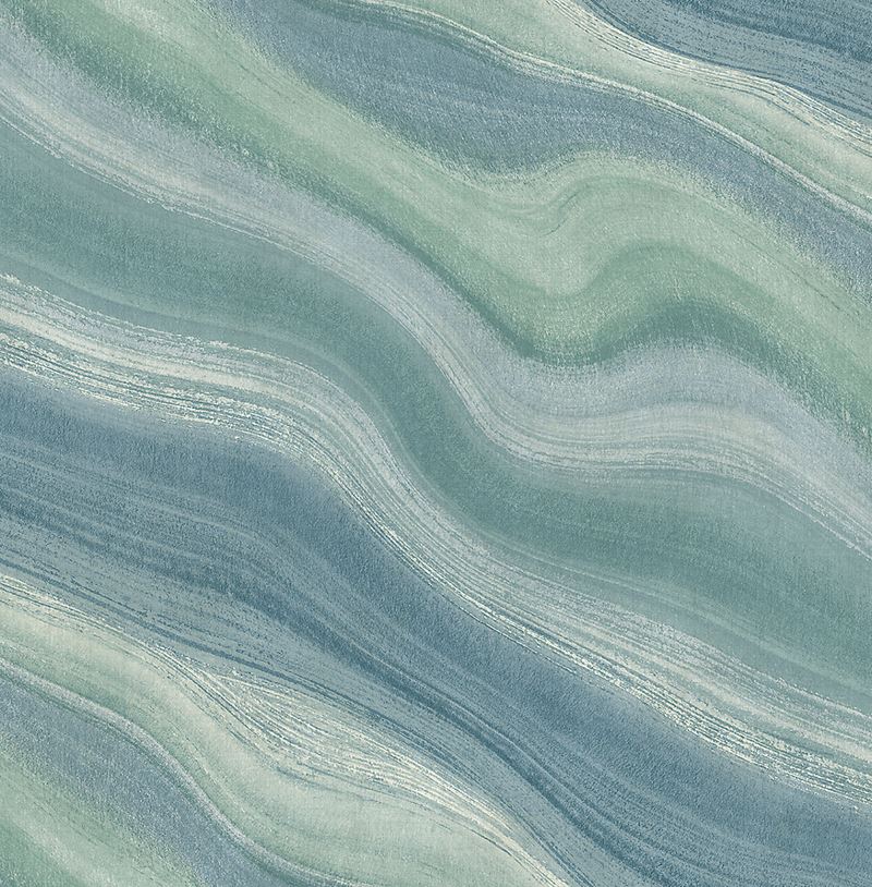 Scalamandre Wallpaper WMAST040900 Paria Canyon Seafoam