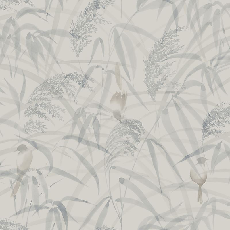 Scalamandre Wallpaper WSB00081010 Anna Misty Blue