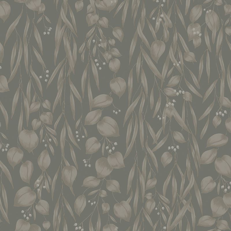 Scalamandre Wallpaper WSB0019S101 Sara Sage Green