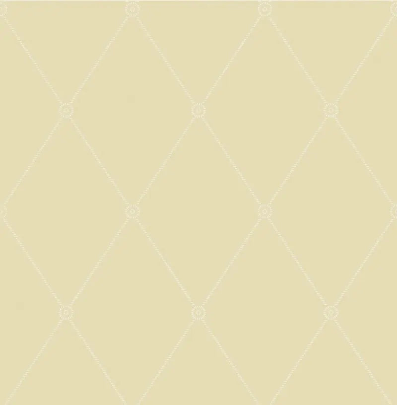 Cole & Son Wallpaper 100/13063.CS Large Georgian Rope Trellis Straw