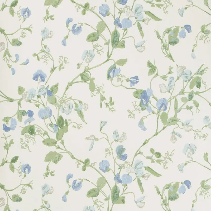 Cole & Son Wallpaper 100/6031.CS Sweet Pea Blue