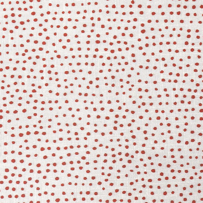 Phillip Jeffries Wallpaper 10014 Droplets White with Red