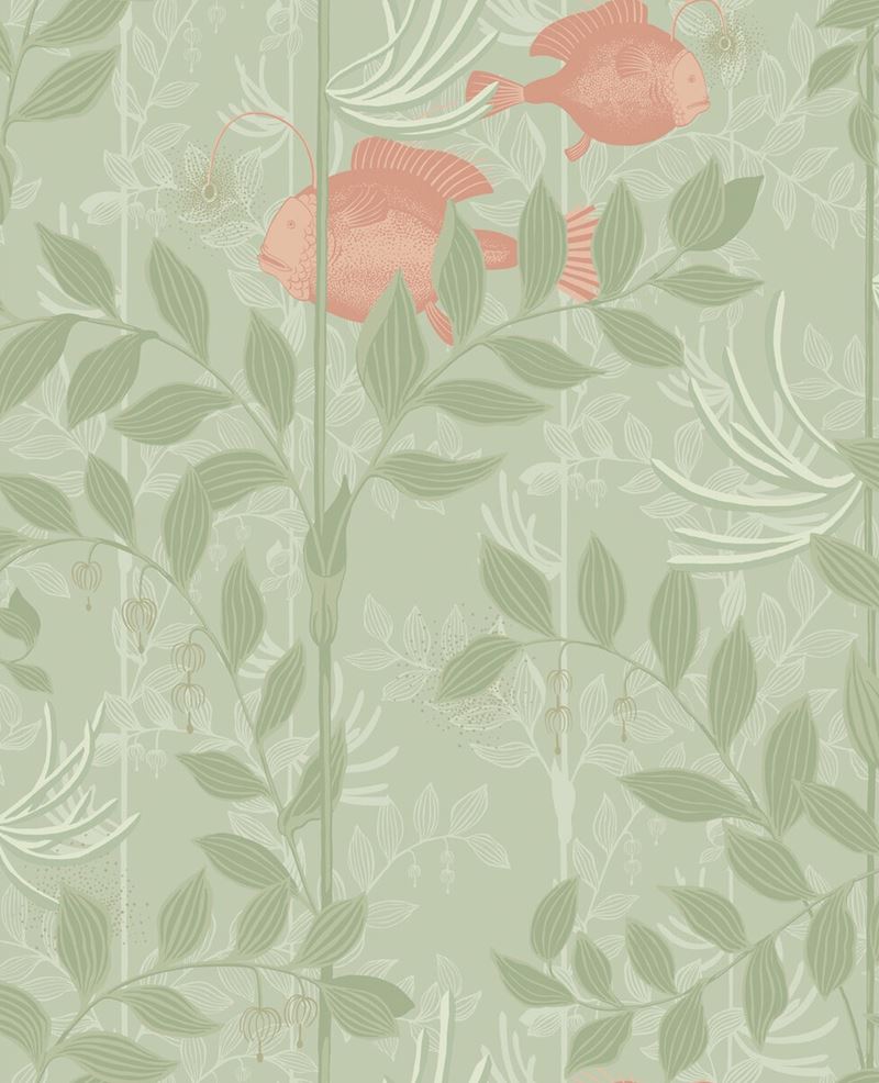 Cole & Son Wallpaper 103/4020.CS Nautilus Soft Green