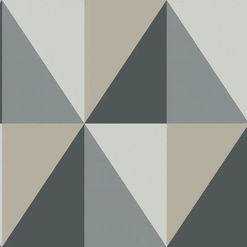 Cole & Son Wallpaper 105/10043.CS Apex Grand Grey and Black