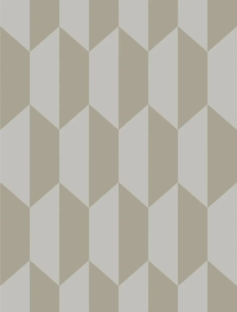 Cole & Son Wallpaper 105/12053.CS Tile Grey and Silver