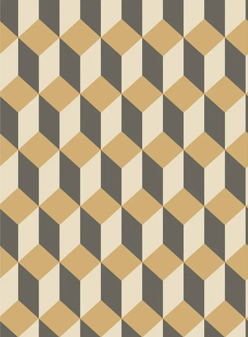 Cole & Son Wallpaper 105/7030.CS Delano Gold and Black