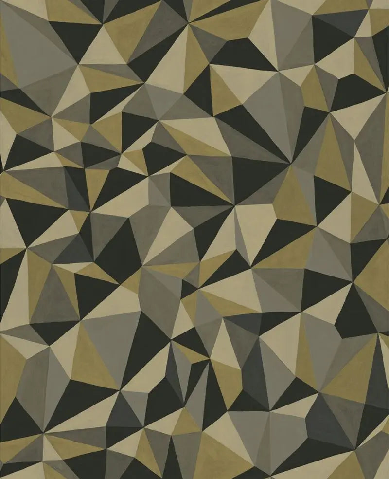 Cole & Son Wallpaper 107/8038.CS Quartz Gold & Silver