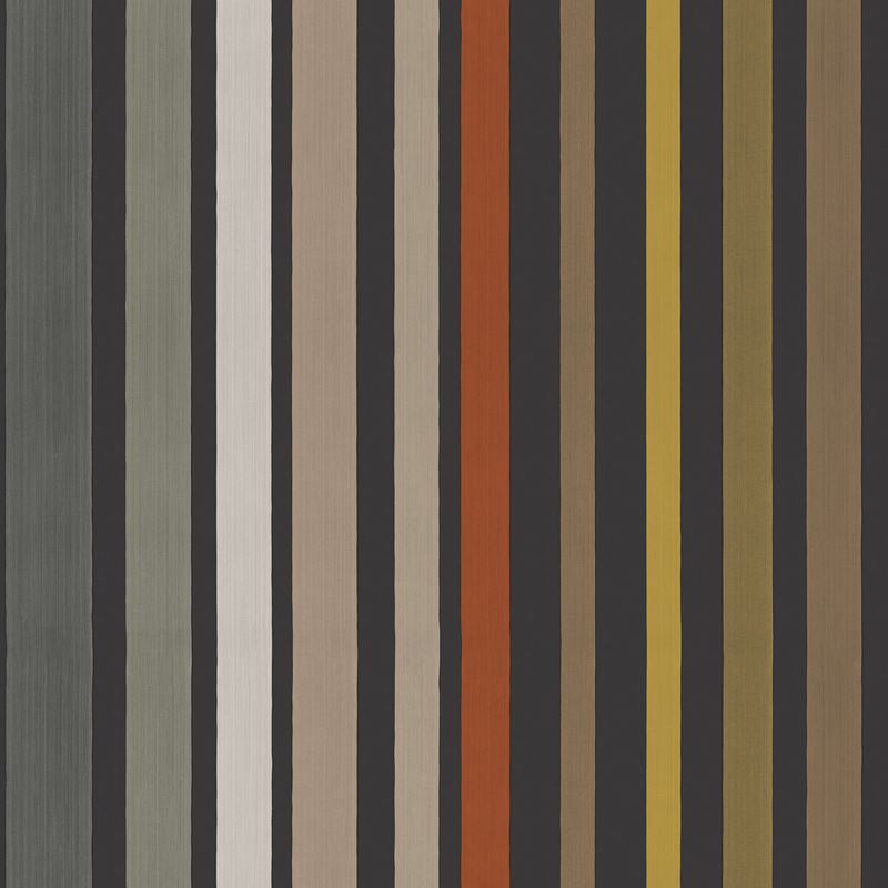 Cole & Son Wallpaper 108/6031.CS Carousel Stripe Charcoal