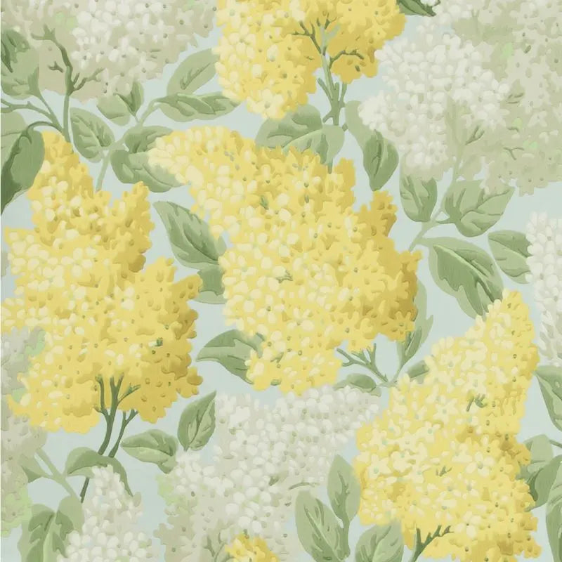 Cole & Son Wallpaper 115/1003.CS Lilac Lemon/Olive/Prm Blue