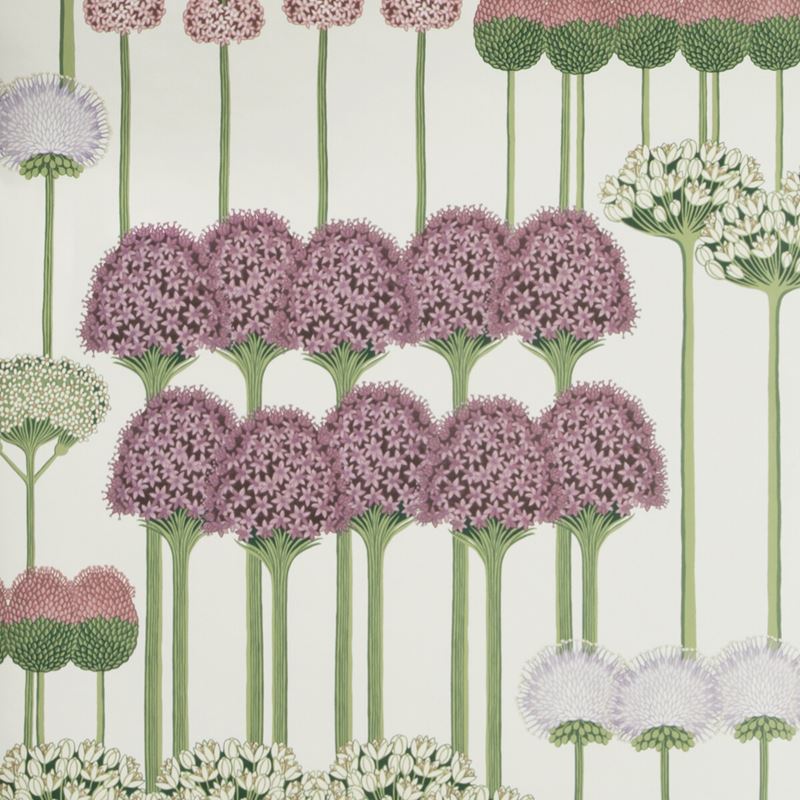 Cole & Son Wallpaper 115/12034.CS Allium Mulb/Blush/Lilac/Wh