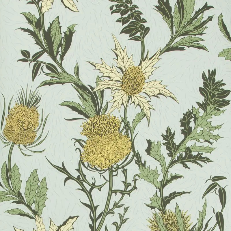 Cole & Son Wallpaper 115/14042.CS Thistle Lemon/Olive/D Egg