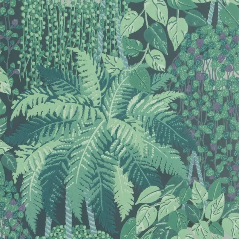 Cole & Son Wallpaper 115/7022.CS Fern Viridian and Teal