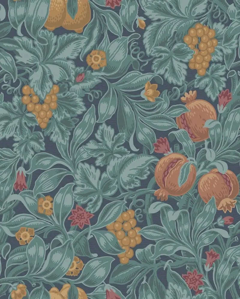 Cole & Son Wallpaper 116/2005.CS Vines Of Pomona Oran/Teal