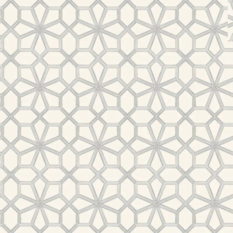 Cole & Son Wallpaper 118/16036.CS Wolsey Stars Soot On Snow