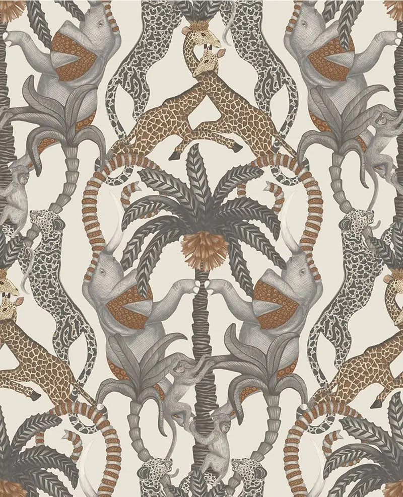 Cole & Son Wallpaper 119/2010.CS Safari Totem Gngr&Tp/Prchmnt