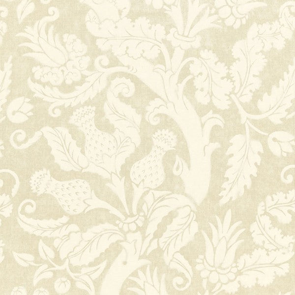 Schumacher Fabric 175070 Villa De Medici Greige