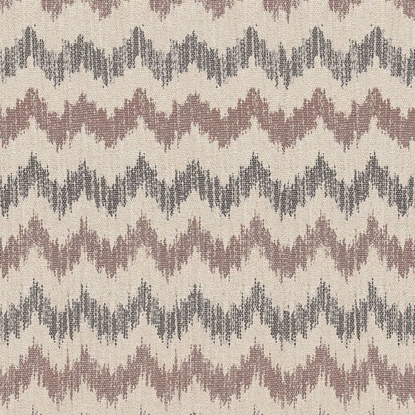 Schumacher Fabric 175312 Sierra Ikat Raisin