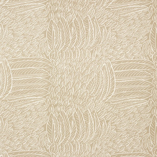 Schumacher Fabric 176230 Featherfest Natural